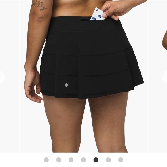 Lululemon Athletica Black Skort - Picture 9 of 9